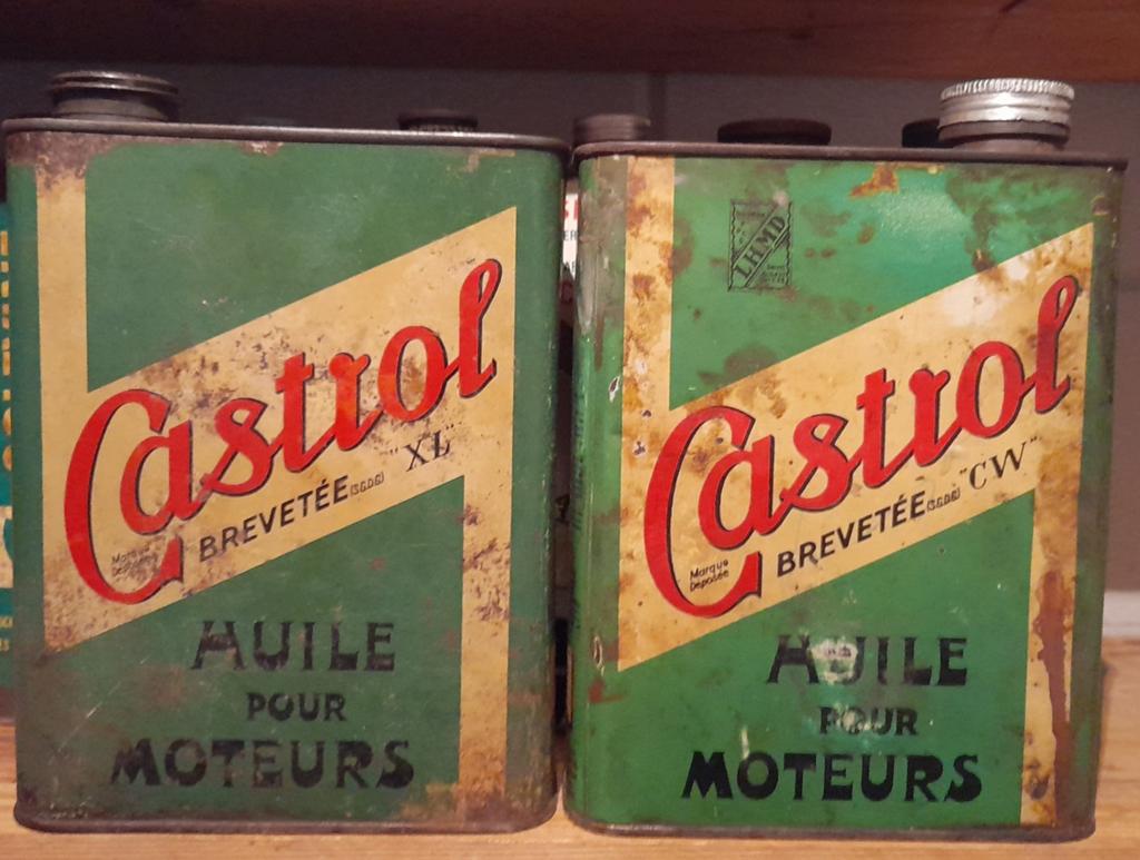 Castrol olieblikken, Verzamelen, Ophalen of Verzenden