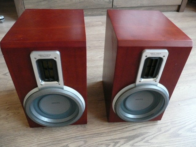 Mooie en perfect werkende luidspreker boxen Philips MCD708, Ophalen, Stereo speakers, Philips, Gebruikt