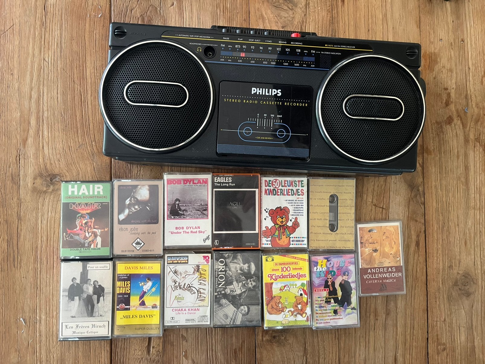Cassette recorder met cassettes, Ophalen of Verzenden, Overige merken