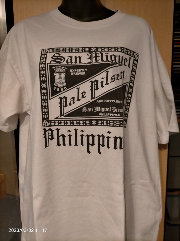 Shirt Philippines sanmiguel M/v, Ophalen of Verzenden, Nieuw, Maat 56/58 (XL)