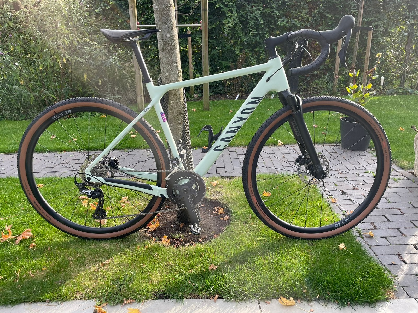Canyon Grizl 7 Trail AL Suspension Gravelbike maat M, 28 inch, Zo goed als nieuw, Meer dan 20 versnellingen, Schijfrem