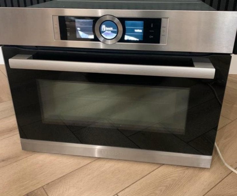 Bosch combi oven met magnetron, Witgoed en Apparatuur, Ophalen, Zo goed als nieuw, Oven met grill