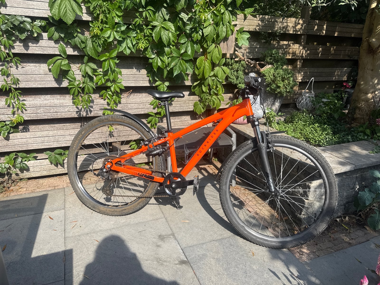 Rockrider ST 500 Mountainbike - Oranje, Gebruikt, Hardtail, 45 tot 49 cm, Ophalen