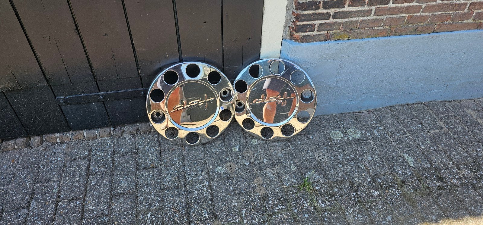 RVS opstapring – wielring met Daf logo, Ophalen of Verzenden, Gebruikt, DAF