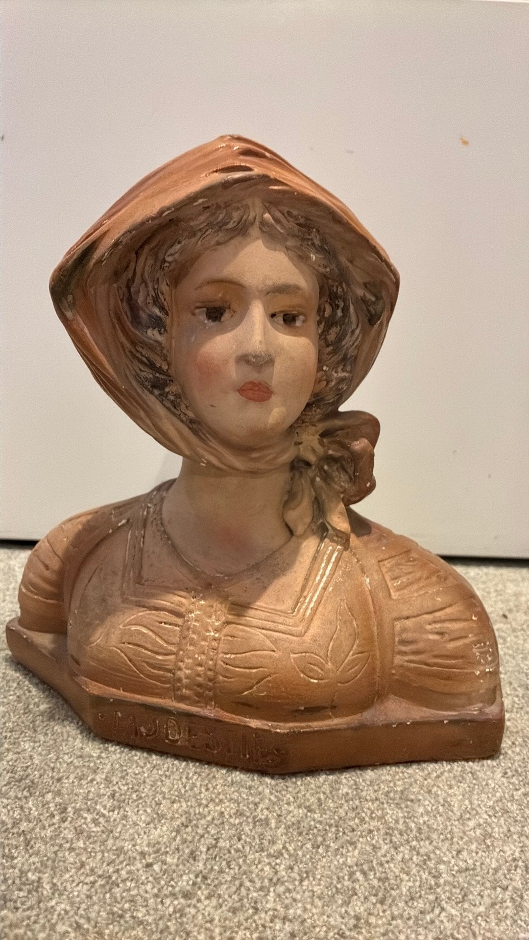 Beeld van een vrouw, Antiek en Kunst, Ophalen, Minder dan 20 cm, Beeld, Vrouw