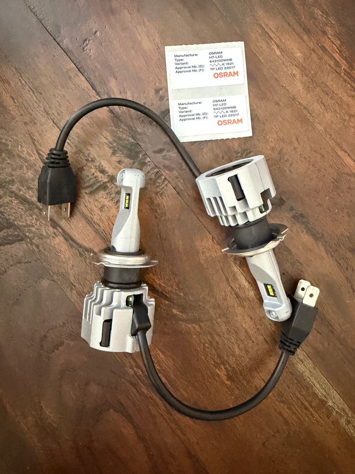 OSRAM Night Breaker H7-LED Set - 6000K (+220% meer licht), Ophalen of Verzenden, Gebruikt