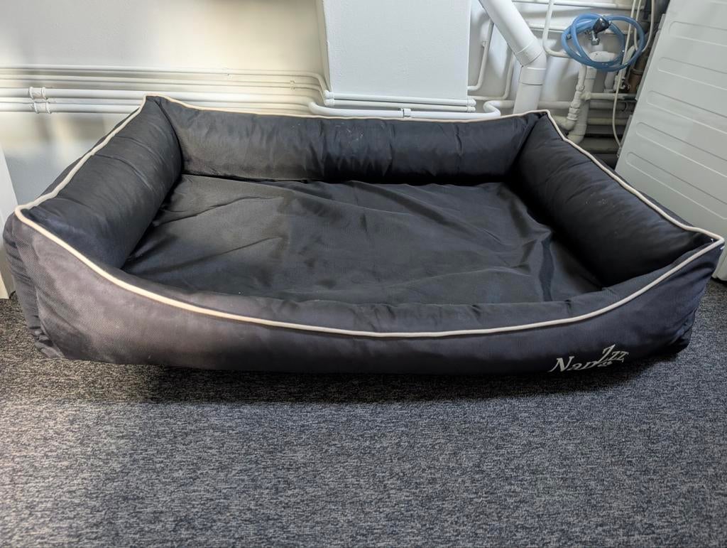 NapZZZ hondenmand zwart – groot, 126x90 cm zo goed als nieuw, Dieren en Toebehoren, Hondenmanden, Nieuw, Overige, Ophalen