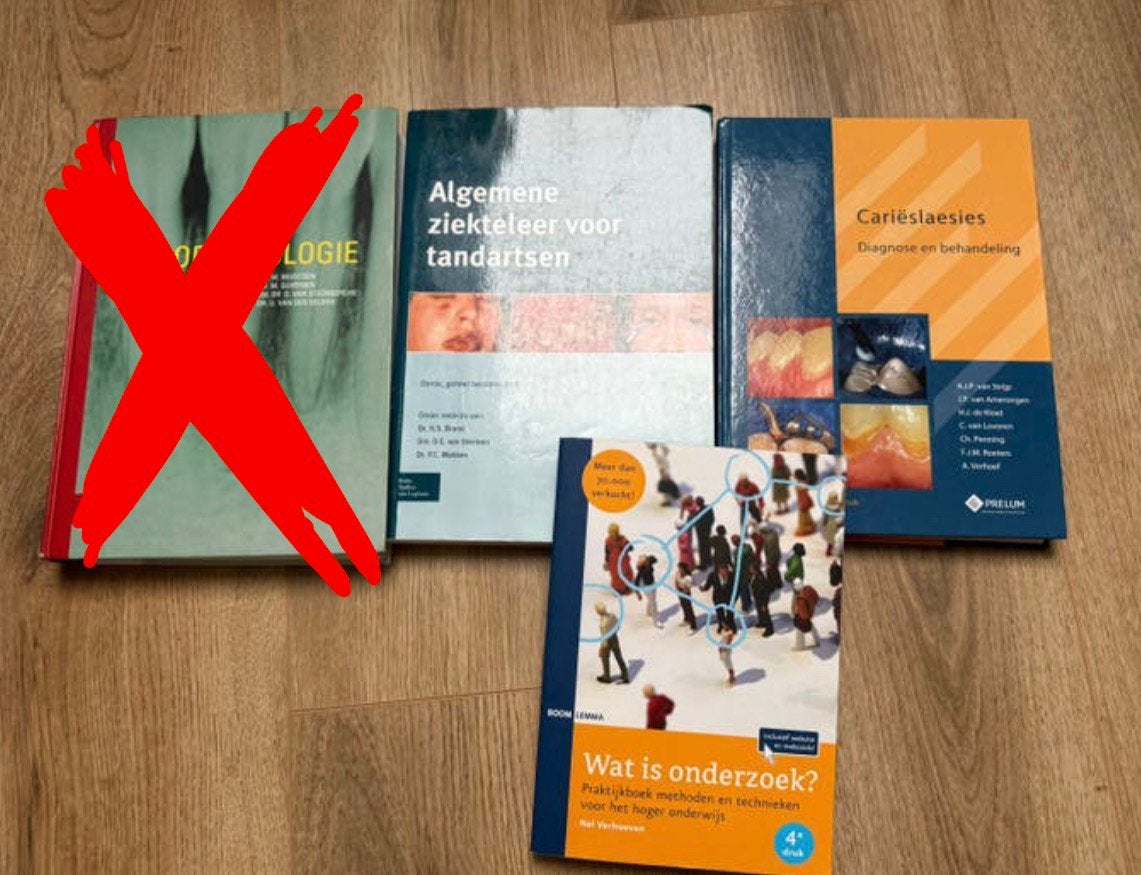 Mondzorgkunde/Tandheelkunde studieboeken, Boeken, Ophalen of Verzenden, Beta, Zo goed als nieuw, HBO