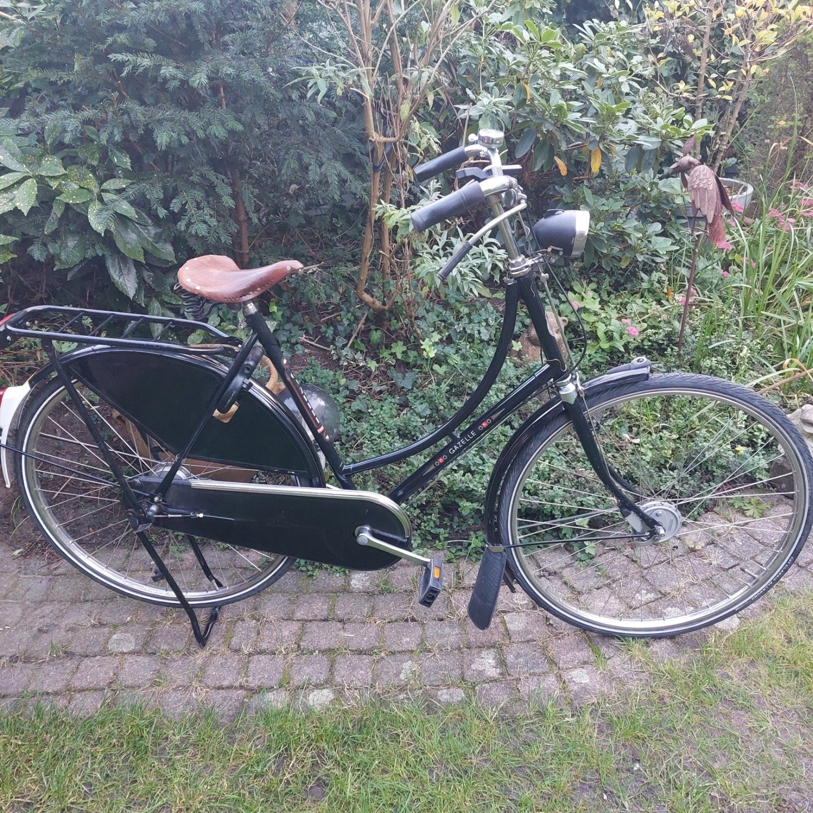 Gazelle Tour Populair met stangremmen, Ophalen, Gebruikt, Versnellingen, Gazelle