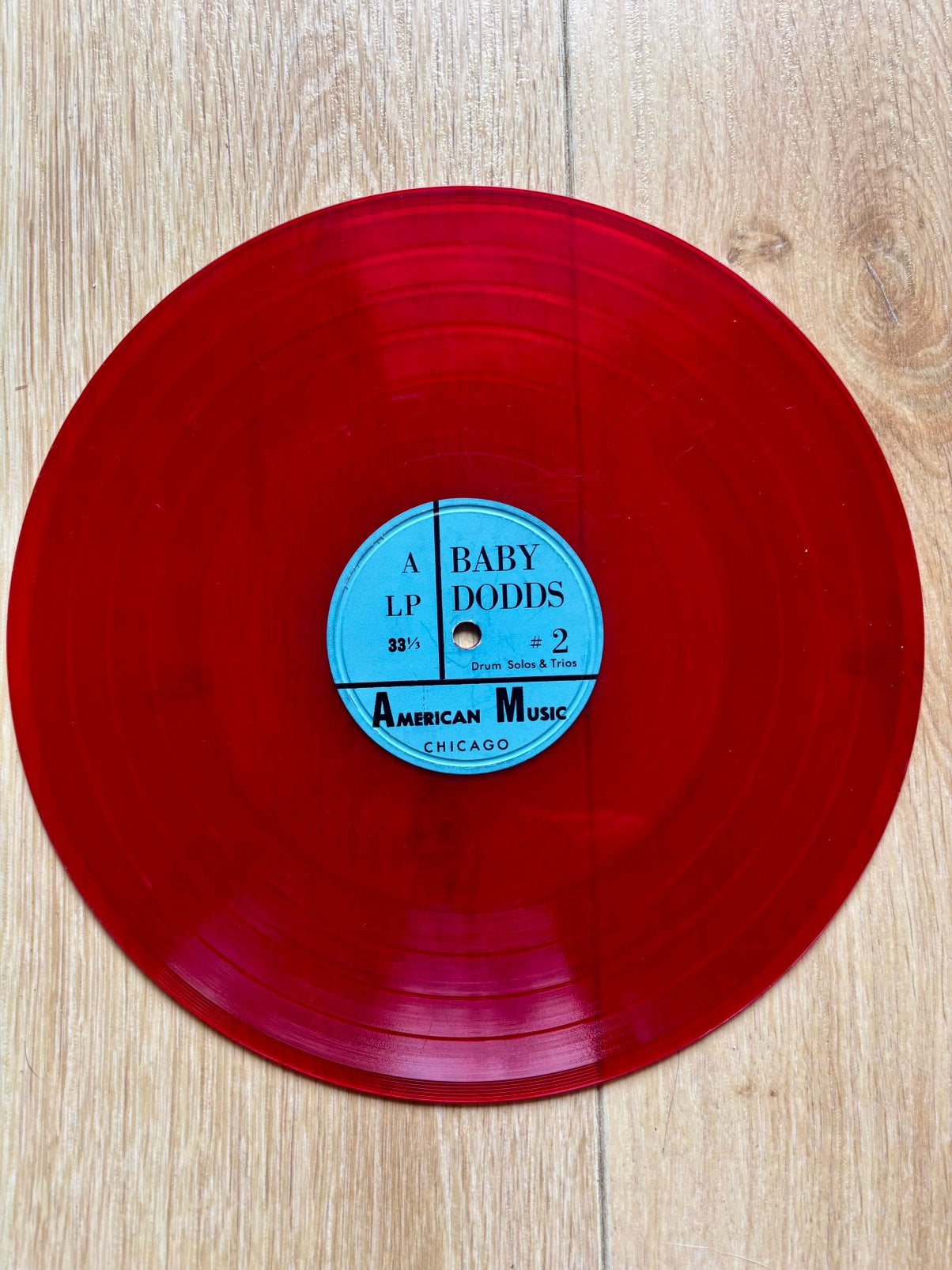 Baby Dodds #2 - American Music!, Cd's en Dvd's, Vinyl | Jazz en Blues, Ophalen of Verzenden, Gebruikt, 10 inch, Jazz