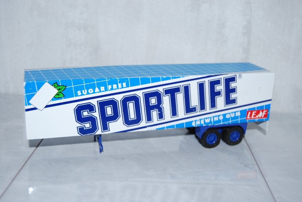 Lion Car Trailer Sportlife, Ophalen of Verzenden, Gebruikt, Bus of Vrachtwagen, Lion Toys