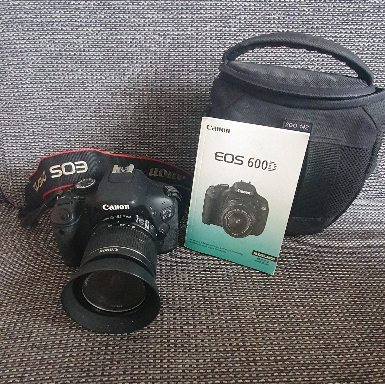 Canon camera 600D, Audio, Tv en Foto, Fotocamera's Digitaal, Ophalen of Verzenden, Canon, Geen optische zoom