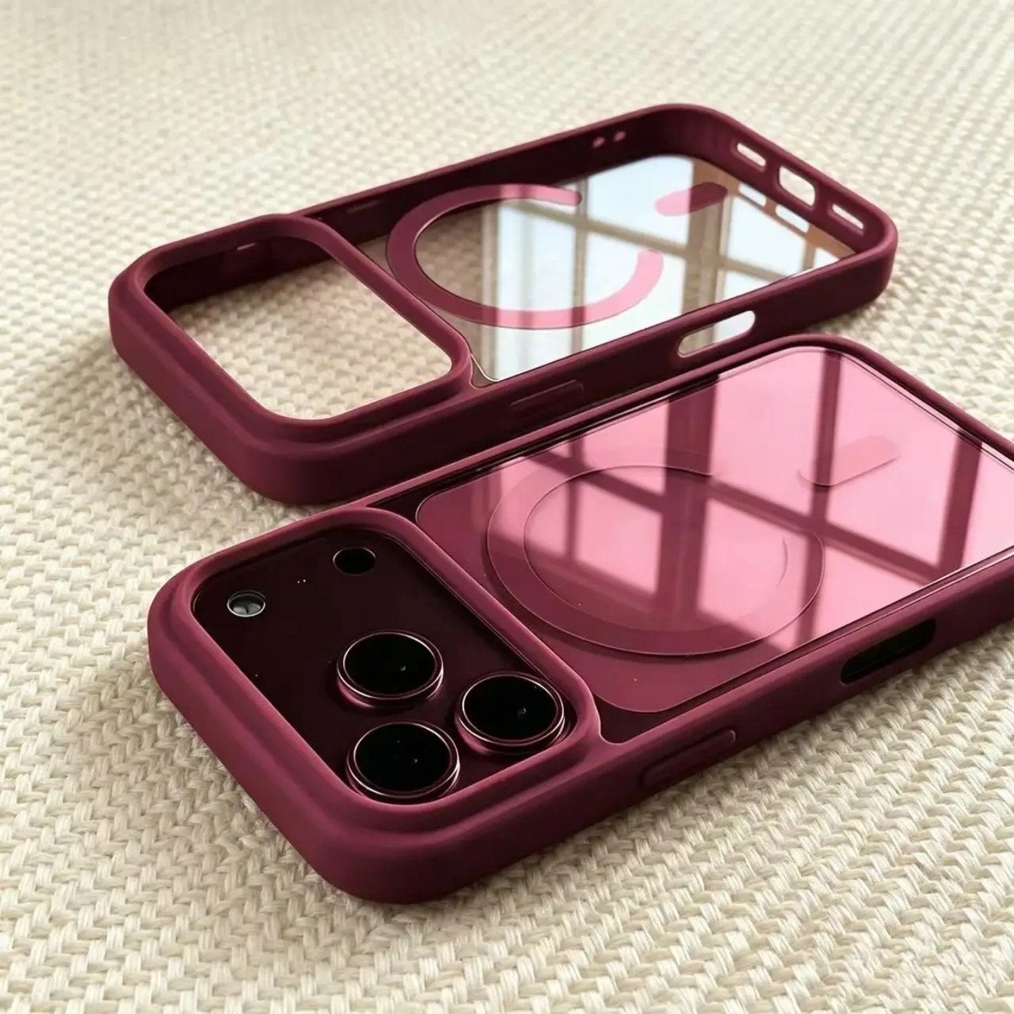 Luxe telefoonhoesje voor iPhone 18/17Pro Max met MagSafe, Telecommunicatie, IPhone 17, Verzenden, Hoesje, Nieuw