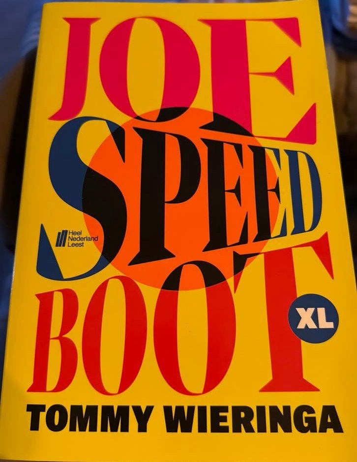 Joe speed boot tommy wieringa groot letterboek, Ophalen of Verzenden, Zo goed als nieuw, Verhalen