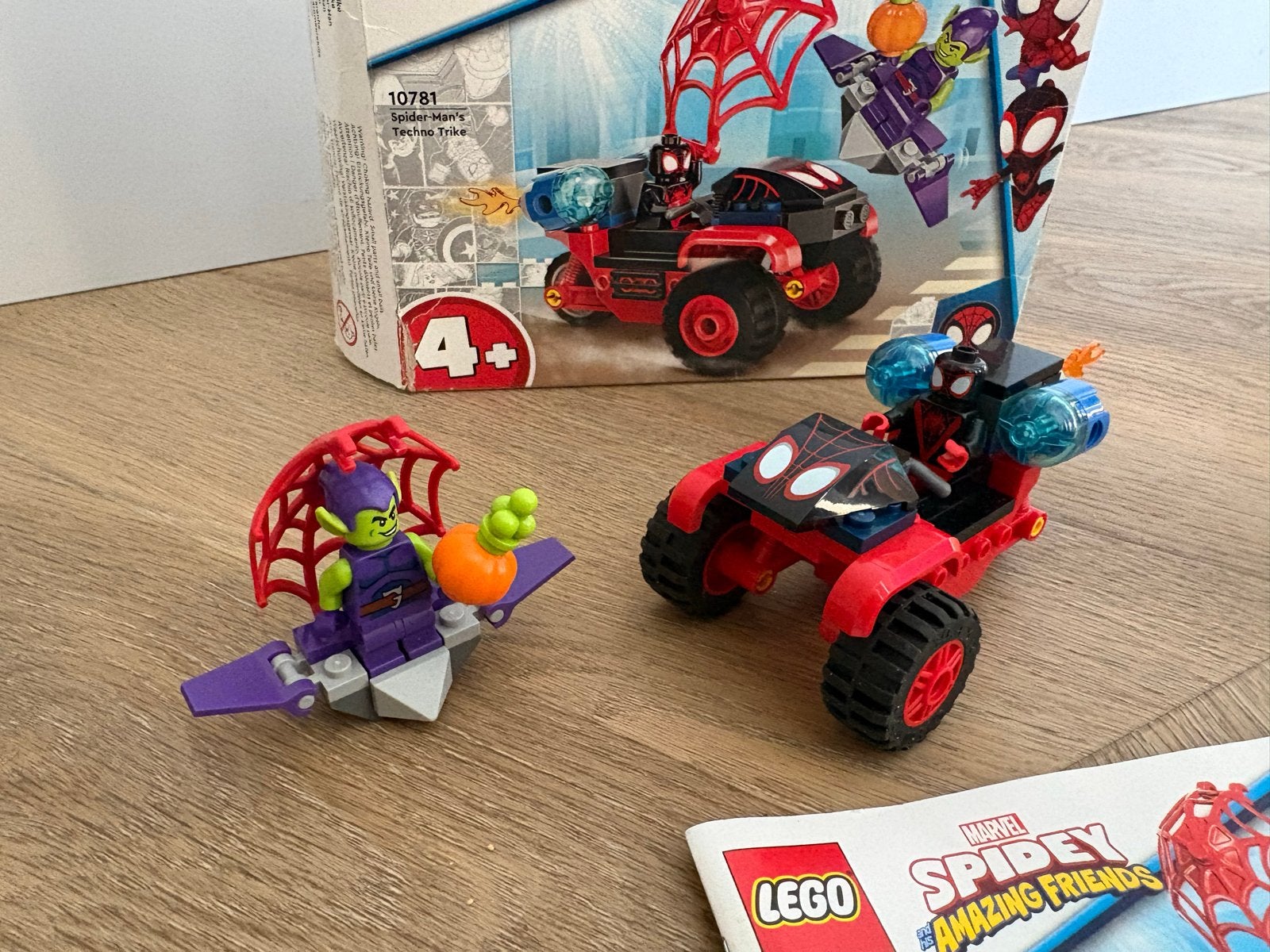 Lego 10781 Spider-Man's Techno Trike, Marvel, Lego, Ophalen of Verzenden, Zo goed als nieuw