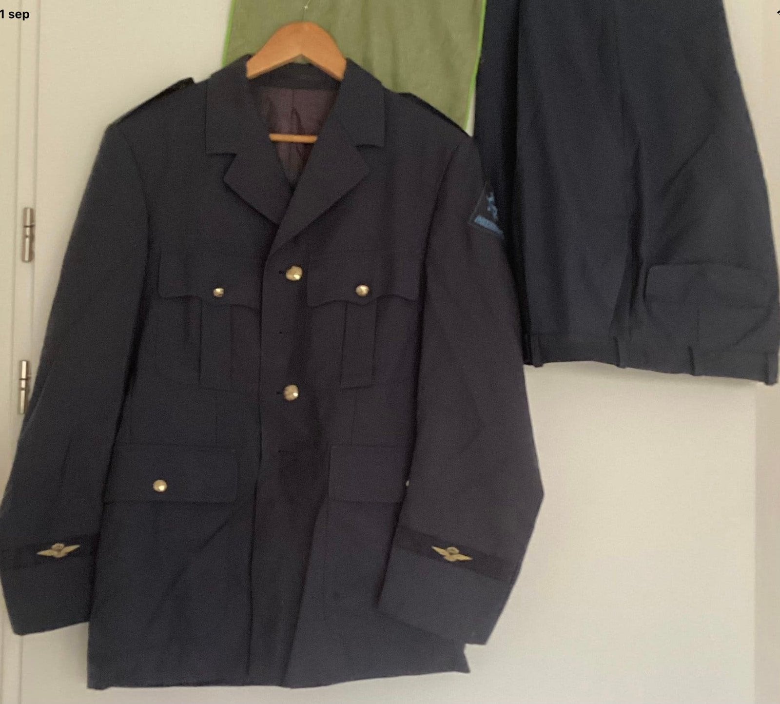 LUCHTMACHT  COMPLEET  ENSEMBLE,VAN WAHLER,ZGAN,MOOI!!!, Ophalen of Verzenden, Luchtmacht, Nederland
