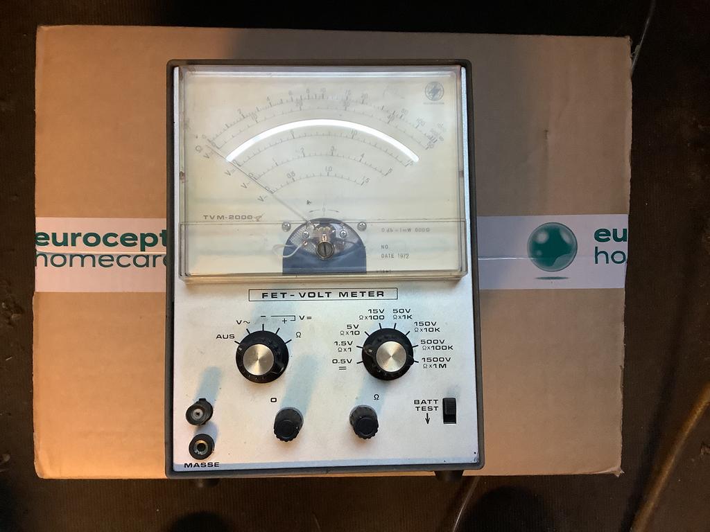 Fet voltmeter, Ophalen, Gebruikt