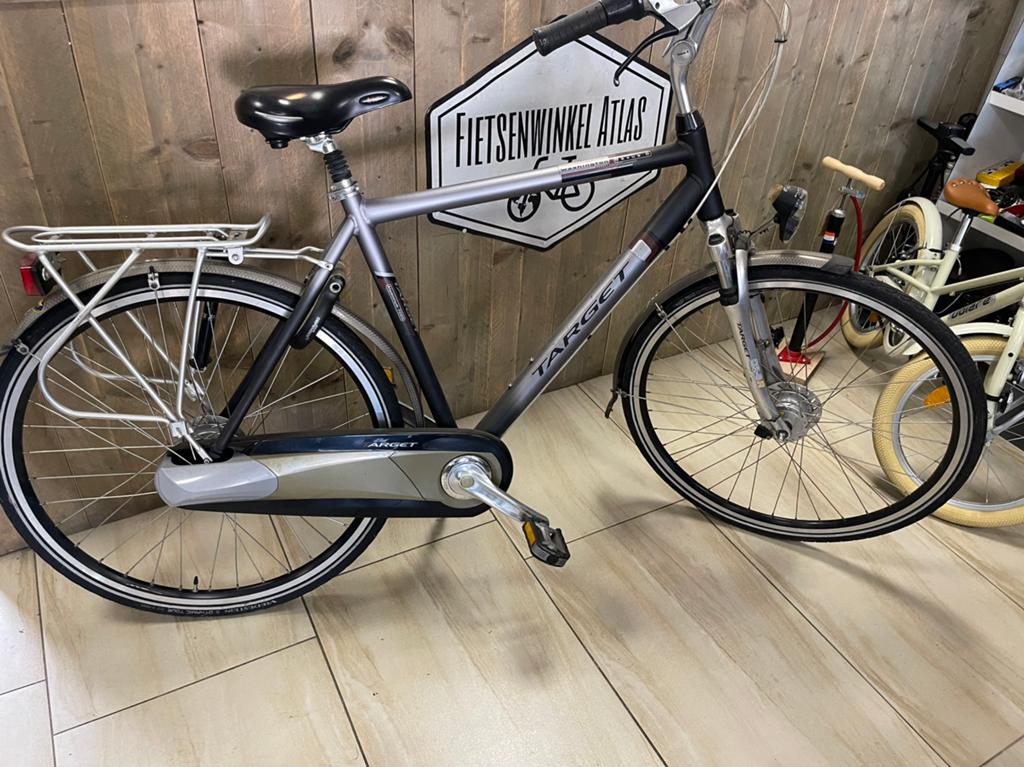 Target herenfiets 28 inch 8 versnellingen maat 57 cm, Niey dat ik weet, Versnellingen, Zo goed als nieuw, 57 tot 61 cm