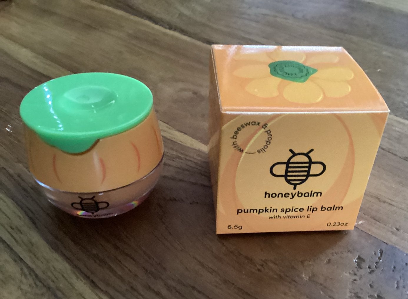 Honeybalm pumpkin spice lip balm nieuw, Ophalen of Verzenden, Zo goed als nieuw, Lippen