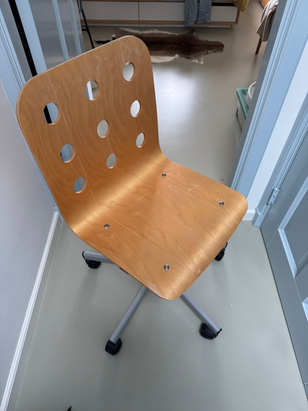 Ikea bureaustoel Jules, Ophalen, Nieuw, Beige, Bureaustoel