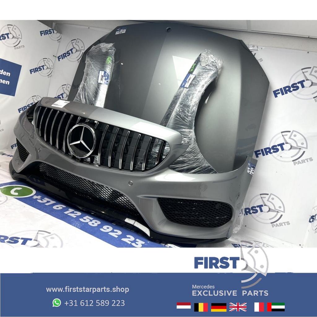 W205 C205 AMG VOORKOP GRIJS Mercedes C Klasse COMPLEET 2014-