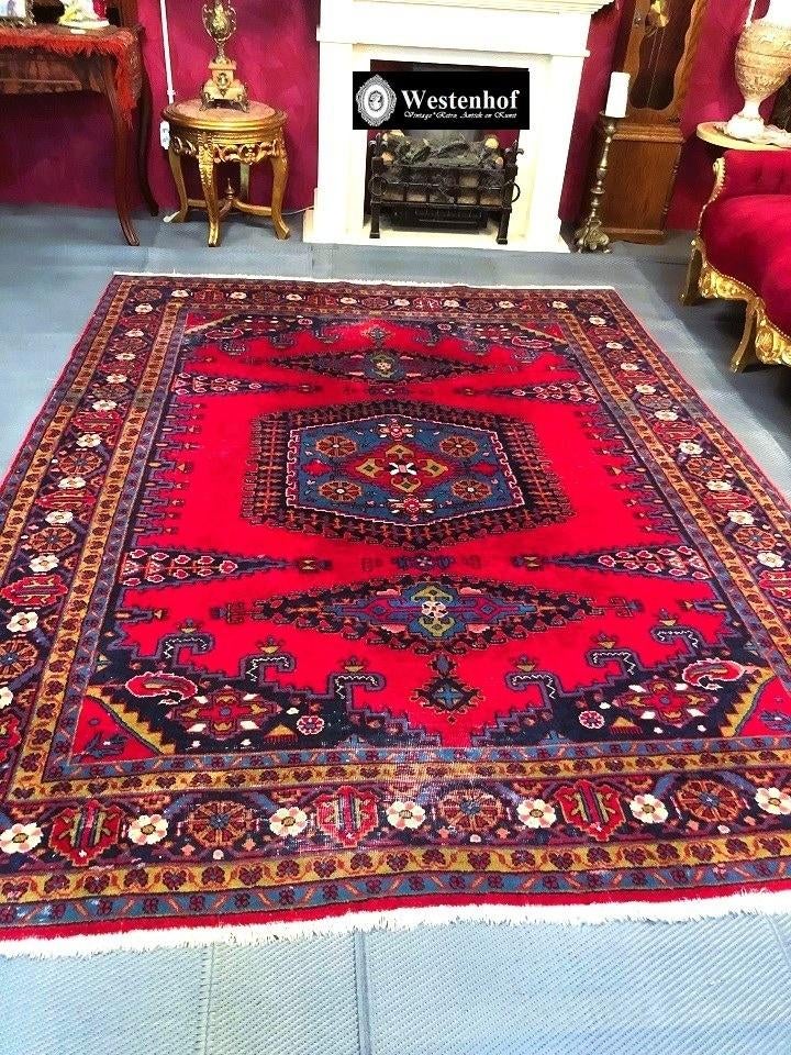Perzisch tapijt handgeknoopt Wiss Oosters vloerkleed wol