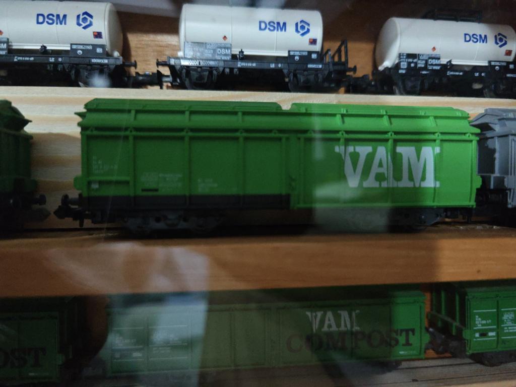 VAM wagon lichtgroen, Gelijkstroom, Wagon, Ophalen of Verzenden, Zo goed als nieuw