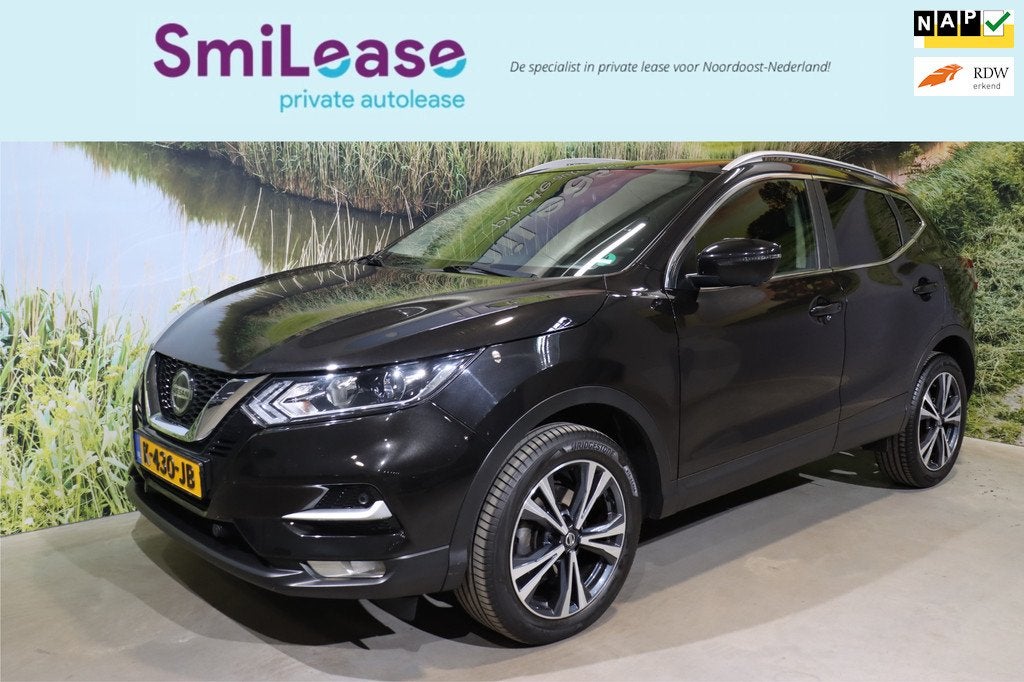 Nissan Qashqai 1.3 DIG-T Design Edition | Pano | Navi | Trek, Auto's, Voorwielaandrijving, Gebruikt, 4 cilinders, Met garantie (alle)