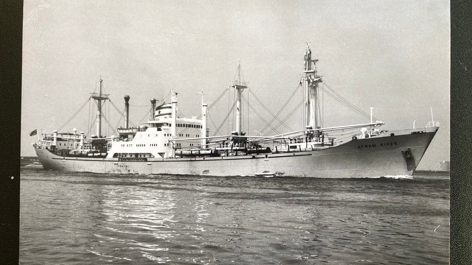 AFRAM RIVER '62  Ghana  Werf De Schelde Vlissingen, Ophalen of Verzenden, Zo goed als nieuw, Kaart, Foto of Prent