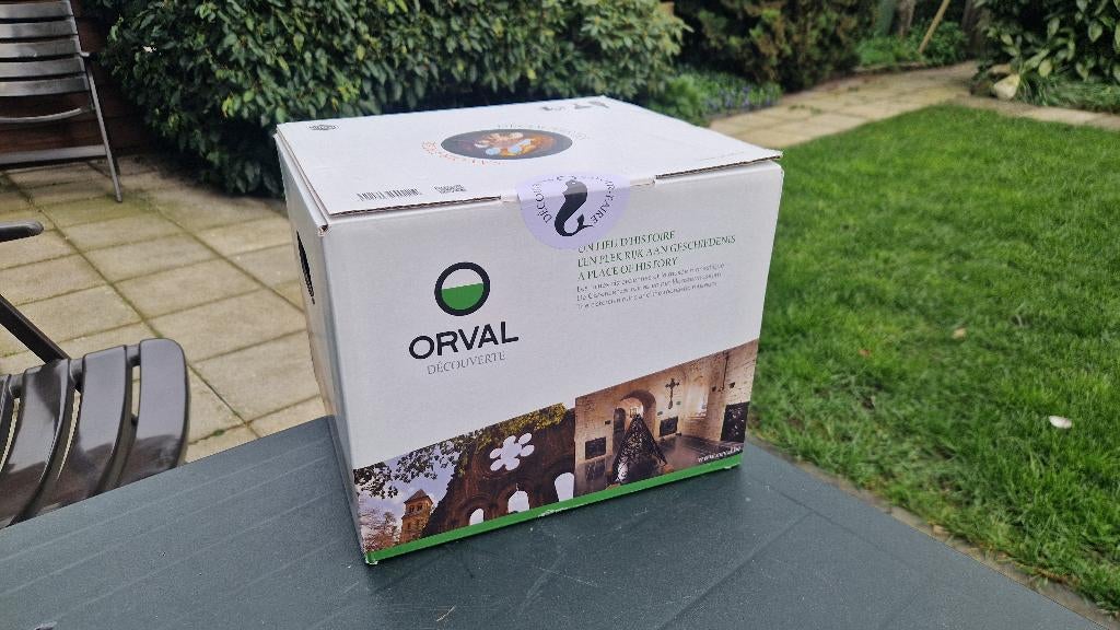 Doos 10 X Orval 2025 met 1 glas, Verzamelen, Ophalen, Nieuw, Flesje(s), Overige merken