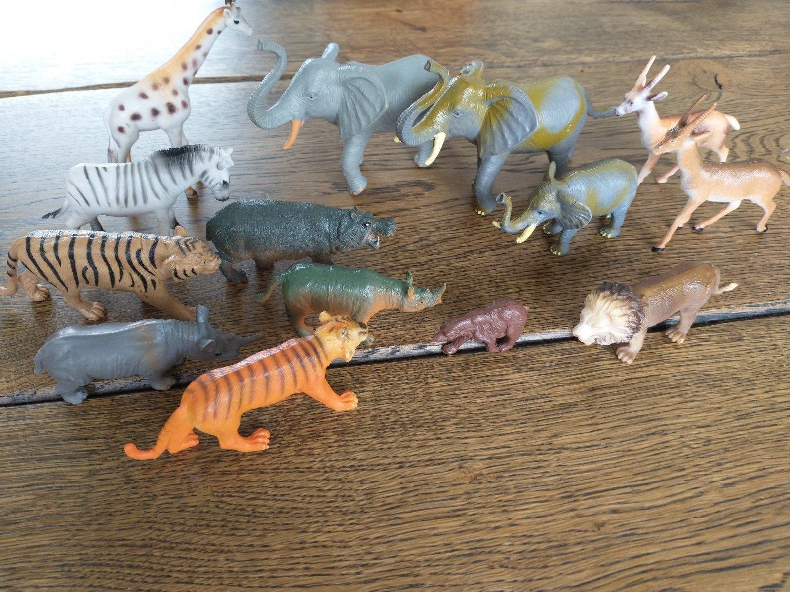 Leeuw, Tijger, Olifant, Zebra, Giraffe, Neush, Ophalen of Verzenden, Gebruikt, Jongen of Meisje