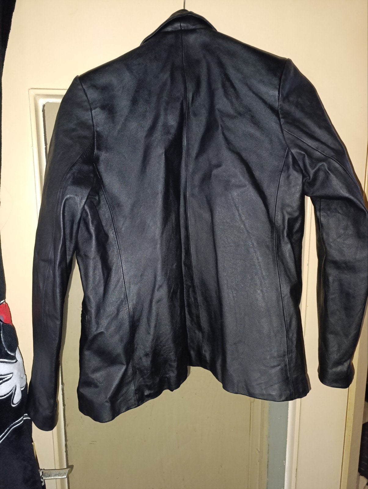 Arturo Jas zwart leren jasje M/L, Kleding | Dames, Ophalen, Zwart, Maat 42/44 (L), Zo goed als nieuw