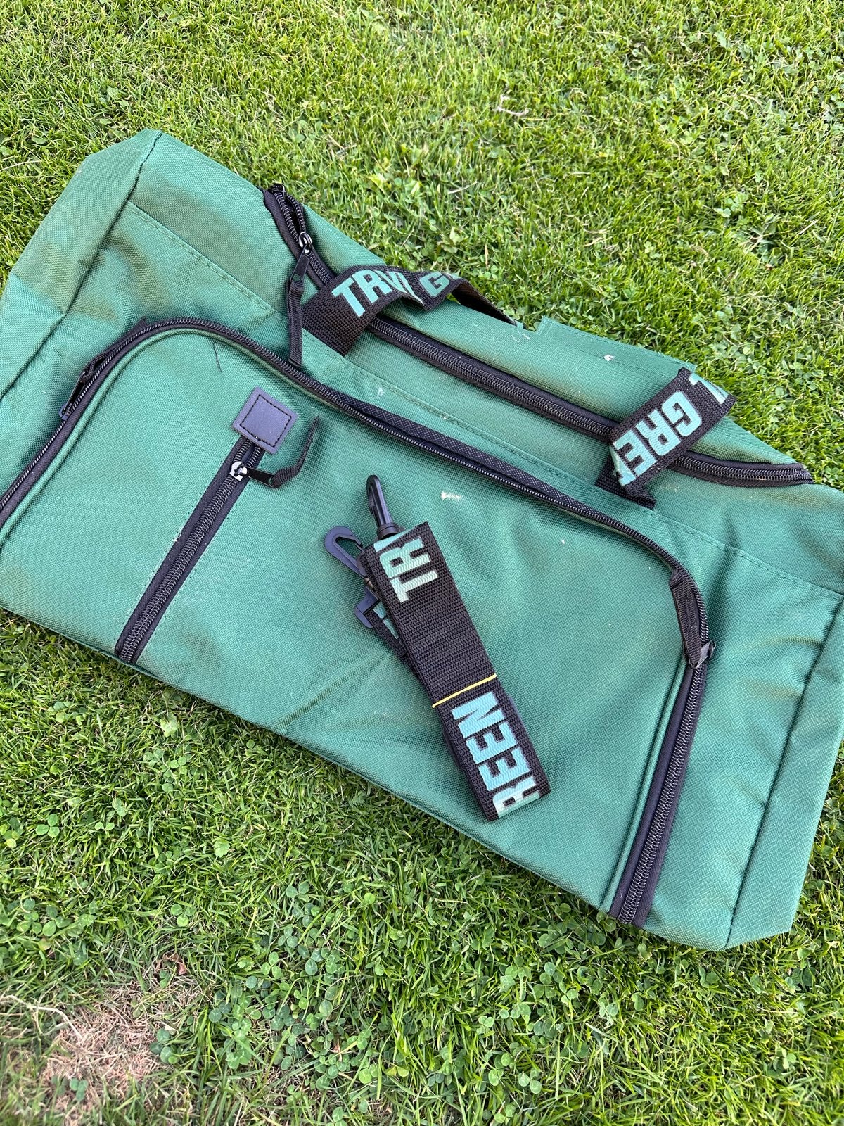 Nieuwe groene sporttas met schouderband, Verzenden, Nieuw, Unisex volwassen