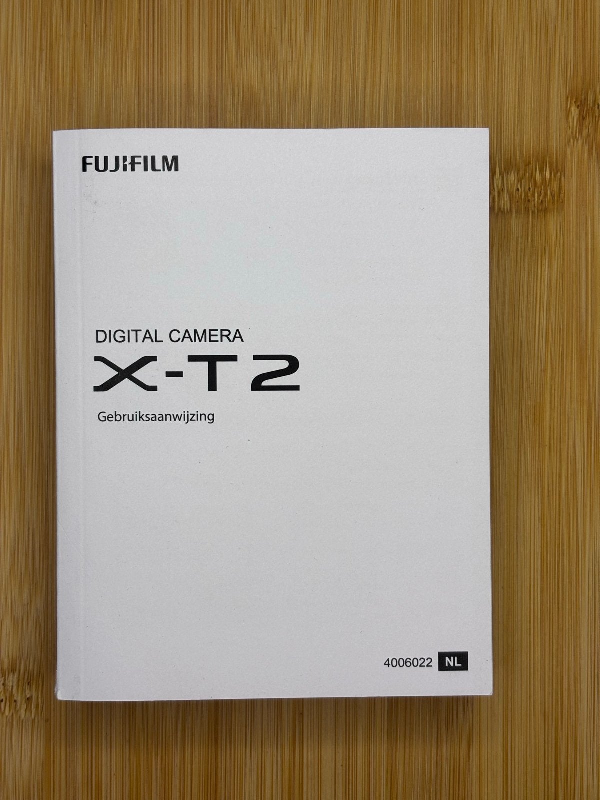 Fujifilm X-T2 Gebruiksaanwijzing Nederlandstalig, Ophalen of Verzenden, Zo goed als nieuw, Geen optische zoom