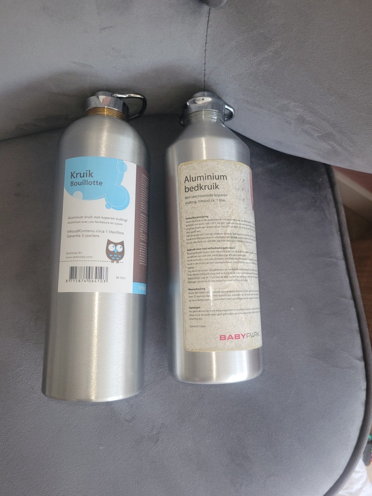 aluminium bedkruiken, Ophalen, Overige typen