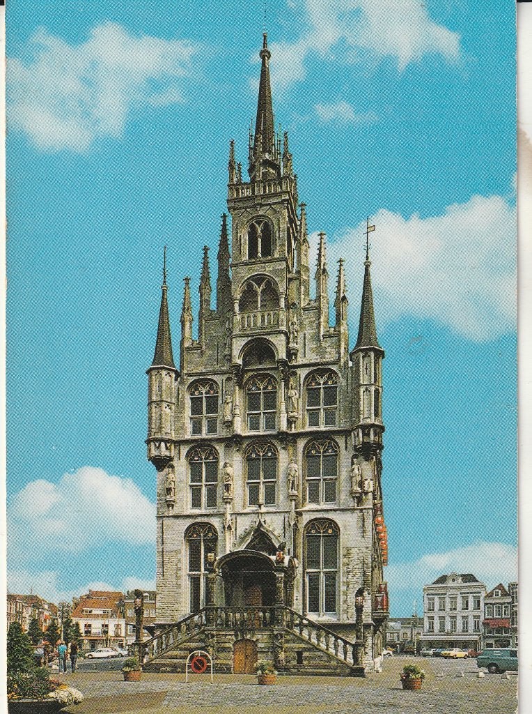 Gouda Stadhuis 1987, Ophalen of Verzenden, 1980 tot heden, Ongelopen, Zuid-Holland