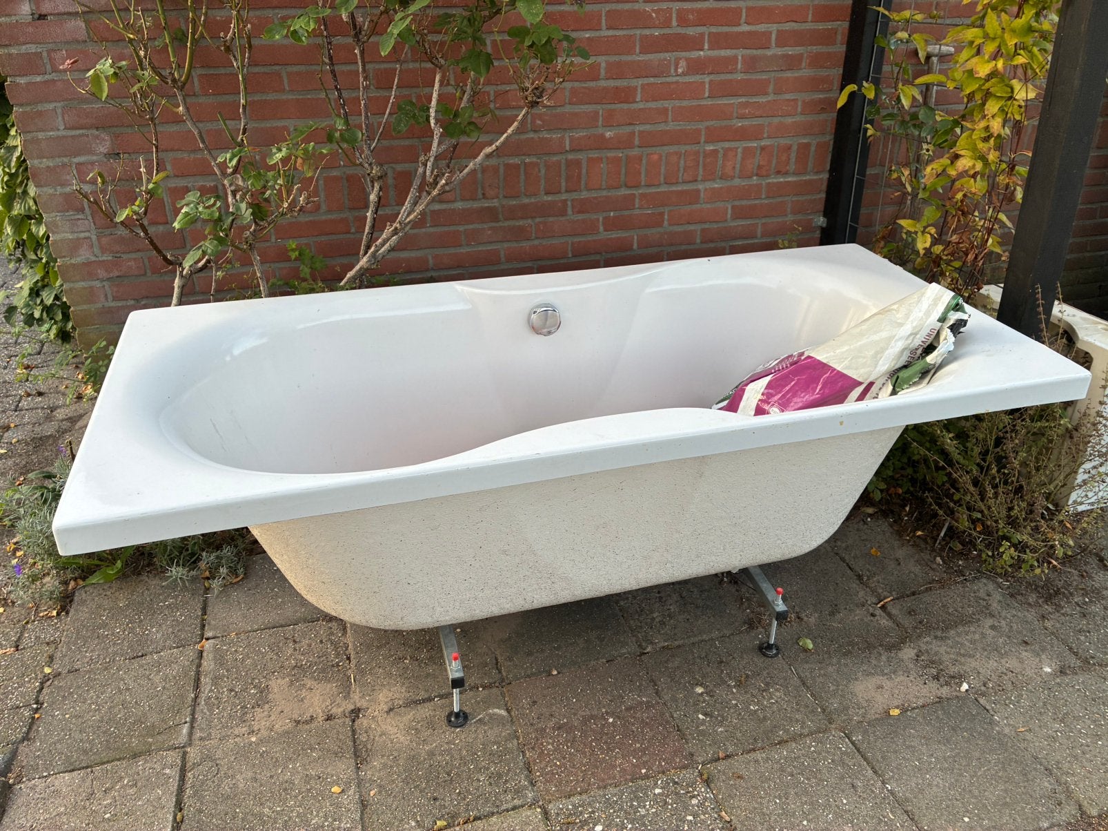 Bad gratis af te halen, Ophalen, Gebruikt
