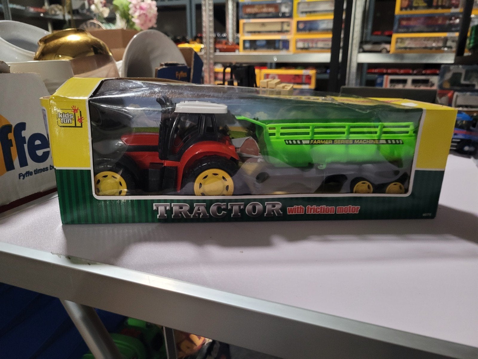 trekker met aanhanger, O, O, O, Nieuw
