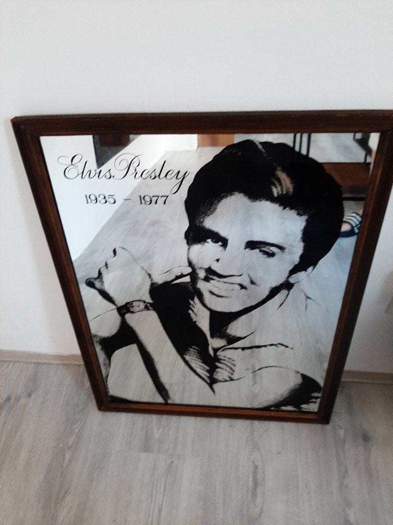 Elvis spiegel, Ophalen, Gebruikt, Poster, Artwork of Schilderij