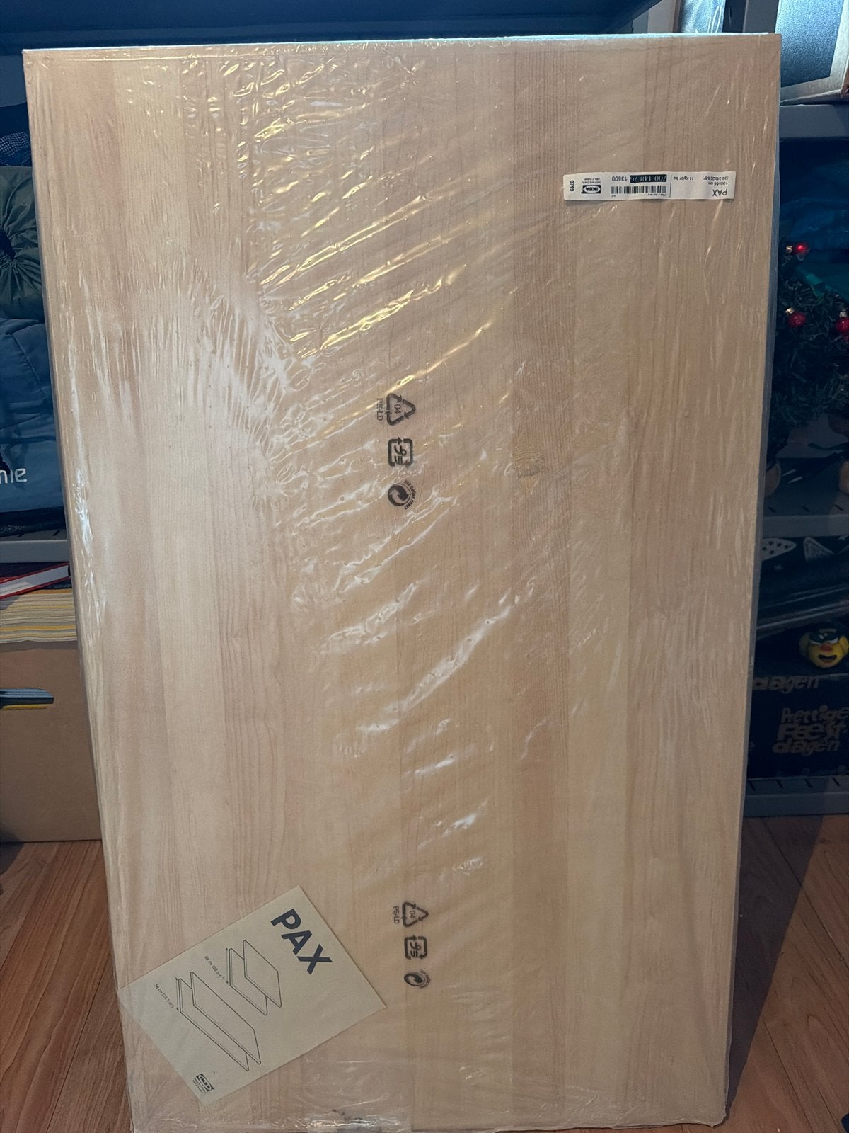Nieuwe IKEA PAX kastplank, licht hout, 100x58 cm, Ophalen, Met plank(en), Nieuw, 50 tot 100 cm