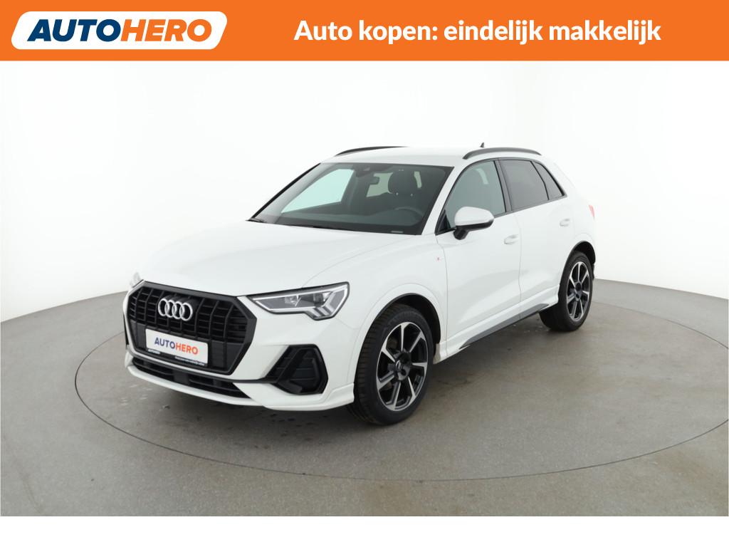 Audi Q3 35 TFSI Pro Line |CE24360| (bj 2019, automaat), Auto's, 15 km/l, 4 cilinders, Leder en Stof, Wit