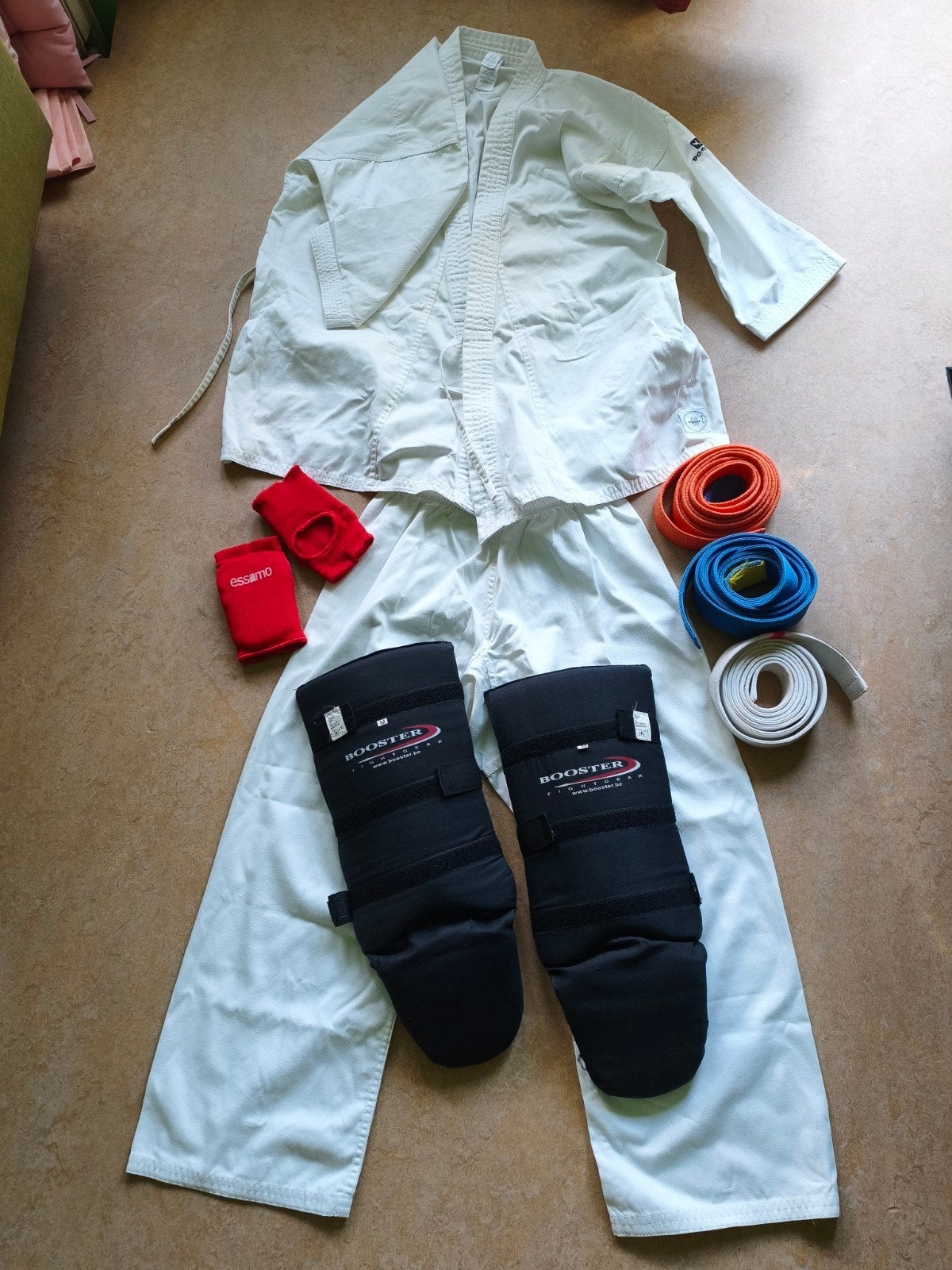 Dames Karate set kleding, Maat 38/40 (M), Wit, Overige typen, Ophalen of Verzenden