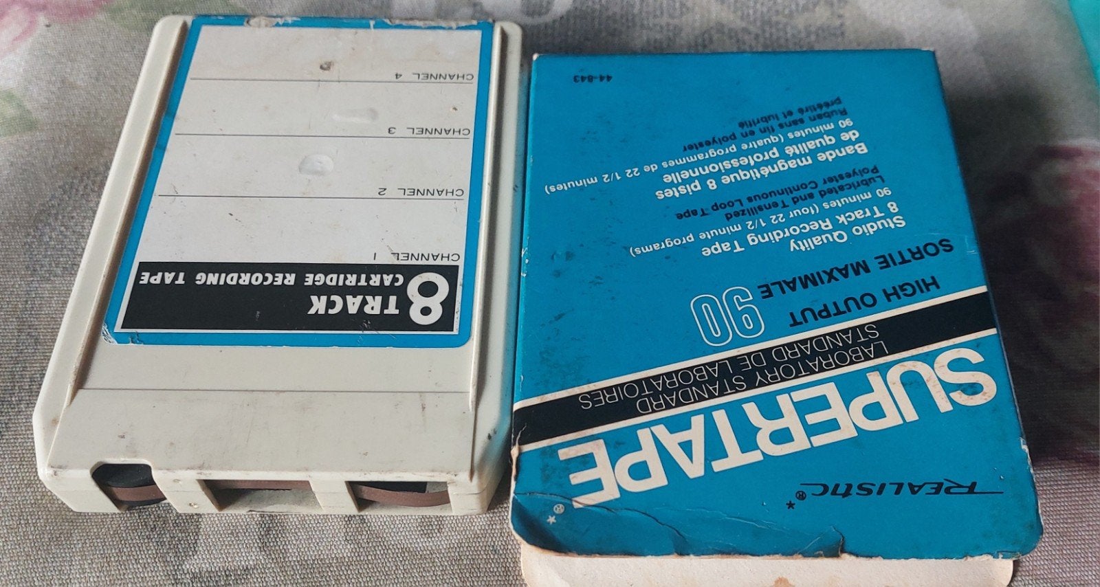 Realistic Supertape 8 Track Cartridge Recording Tape, Ophalen of Verzenden, Gebruikt, Overige genres, Voorbespeeld