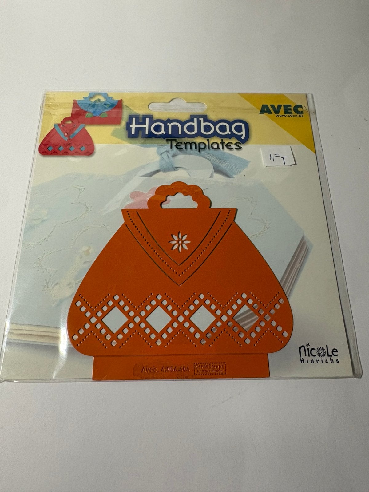 Handtas mal metaal  met borduur randjes, Ophalen of Verzenden, Zo goed als nieuw, Overige thema's, Pons of Mal