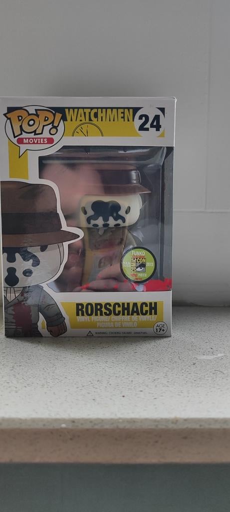 Rorschach Funko Pop! San Diego Comic-Con Exclusive.very rare, Verzenden, Zo goed als nieuw