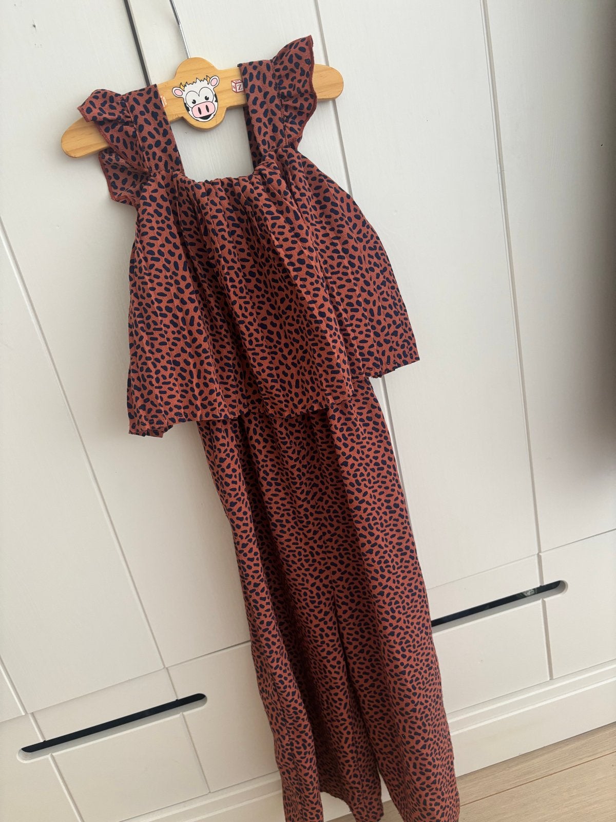 Leuke jumpsuit met dierenprint van B nosy, maat 104, Kinderen en Baby's, Ophalen of Verzenden, Gebruikt, Meisje, Overige typen