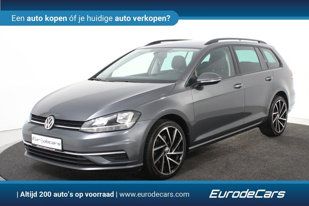 Volkswagen Golf Variant Highline *Leer*Camera*Carplay*Navi*, Auto's, Volkswagen, Voorwielaandrijving, Gebruikt, 116 pk, Leder