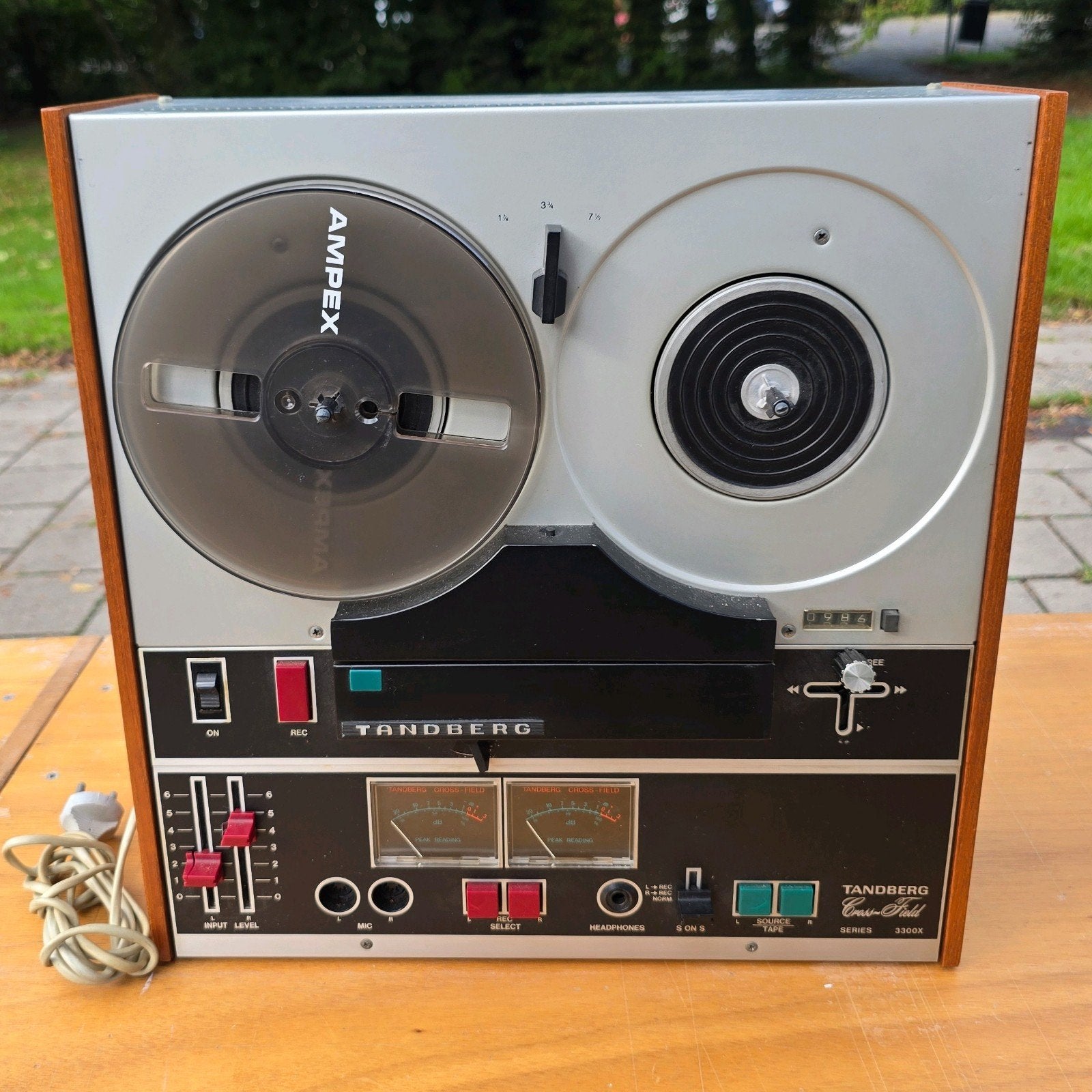 Tandberg Cross Field series 3300X, Ophalen, Bandrecorder