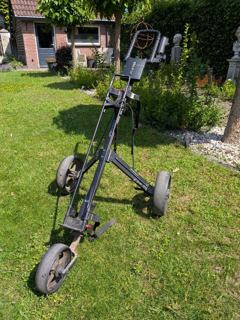 Klik n go golftrolley, Ophalen, Zo goed als nieuw, Golfkar, Overige merken