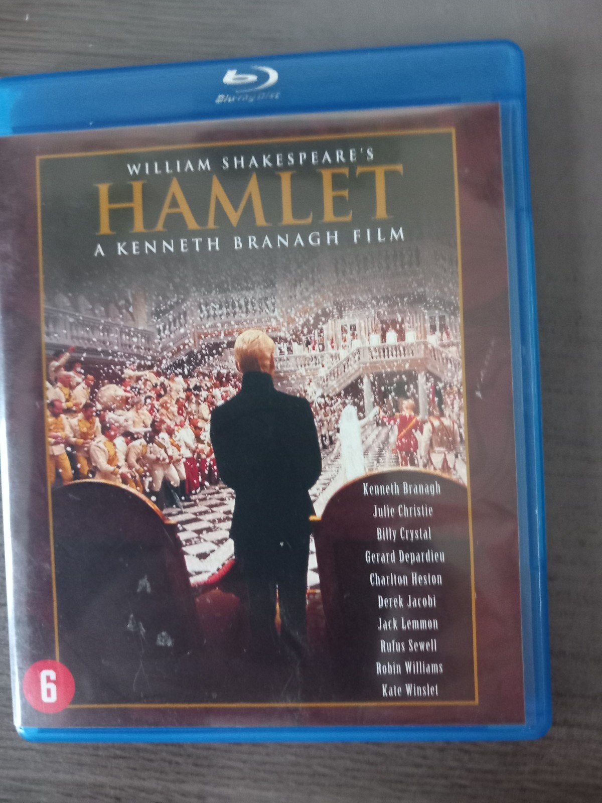 William Shakespeare's Hamlet - Kenneth Branagh Film Blu-ray, Ophalen of Verzenden, Zo goed als nieuw